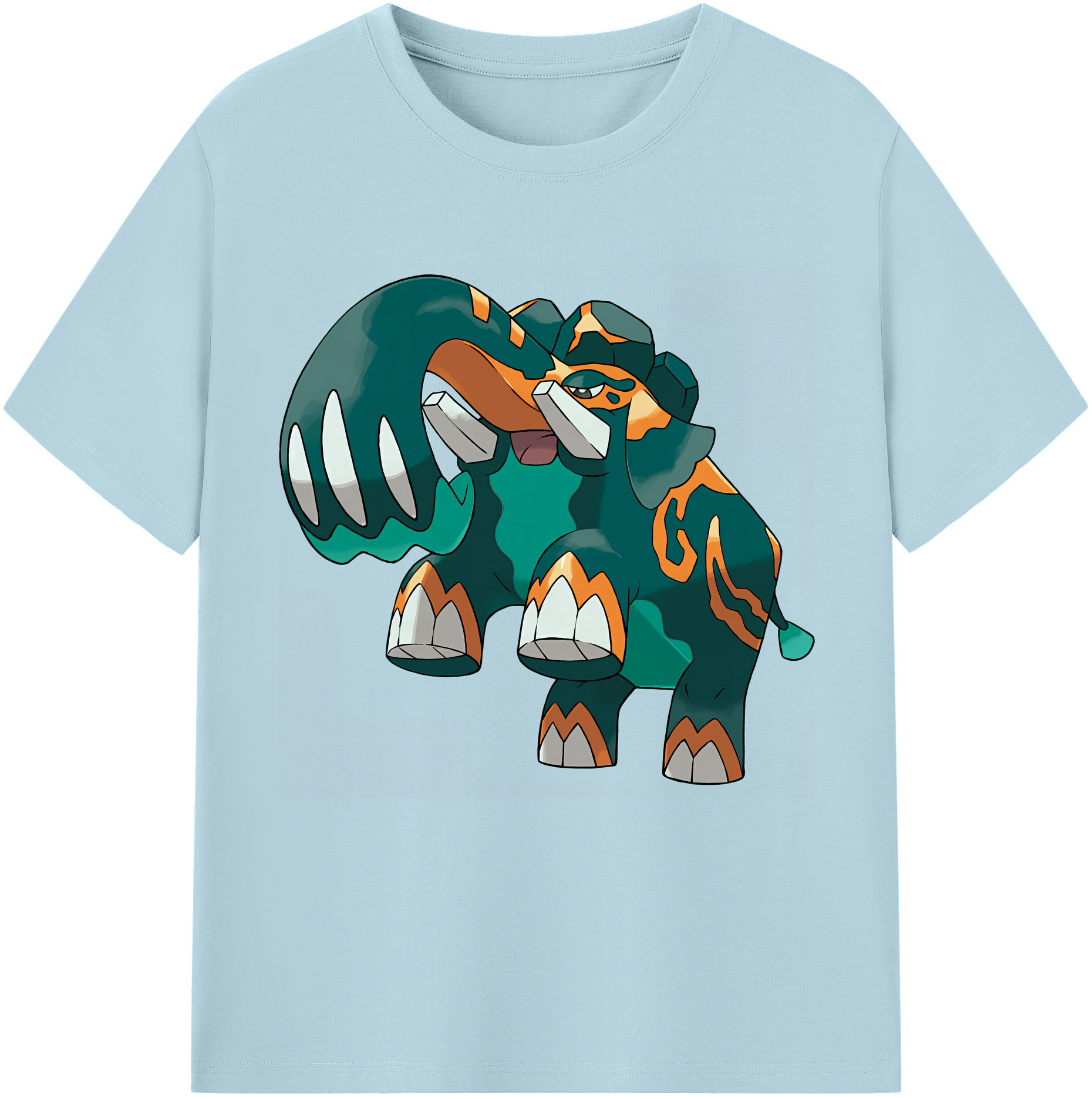 （画像用） ポケットモンスター Pokémon 綿100％半袖Tシャツ（フロントプリント）